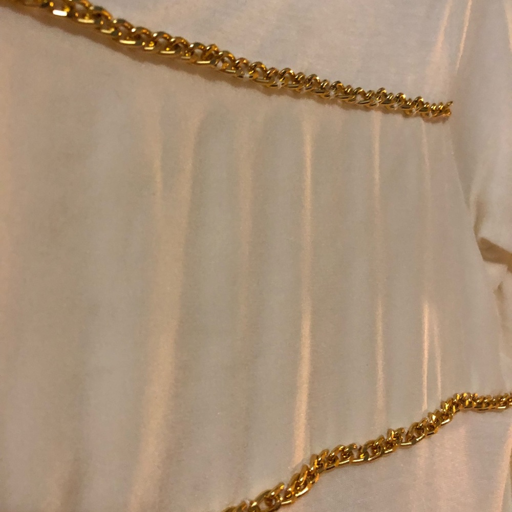 Bebe Gold Chain Top - Picture 2 of 3